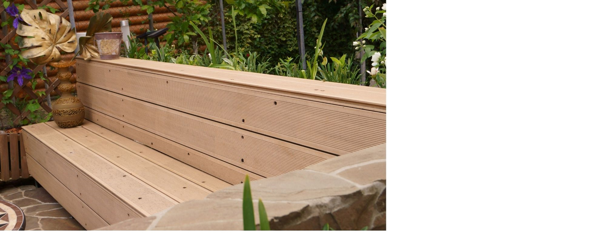 Light Brown Composite Decking