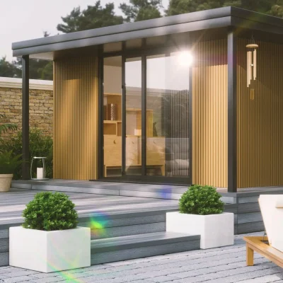 4m Fossil – Mid Grey Composite Decking – HR Dek 140