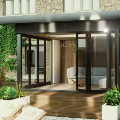 2.4m Walnut – Brown Composite Decking – HR Dek 140