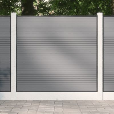 1.8m Stone Composite Fencing