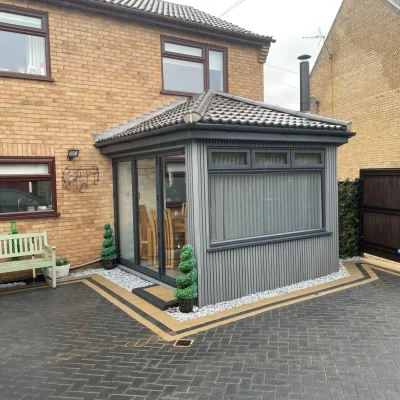 3m Stone Castellated Exterior Cladding