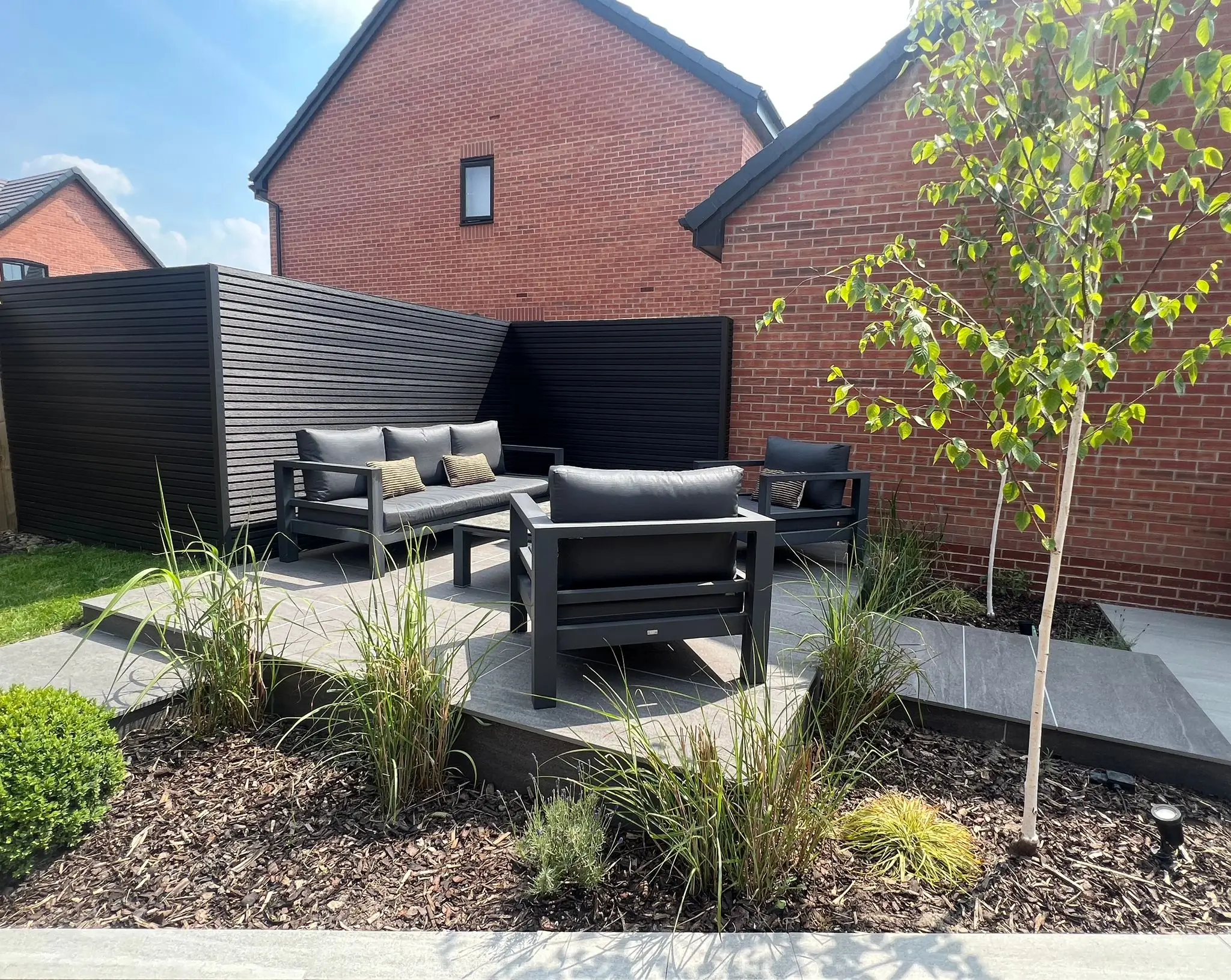 3m Black Castellated Exterior Cladding