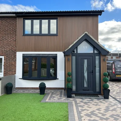 3m Mocha Castellated Exterior Cladding