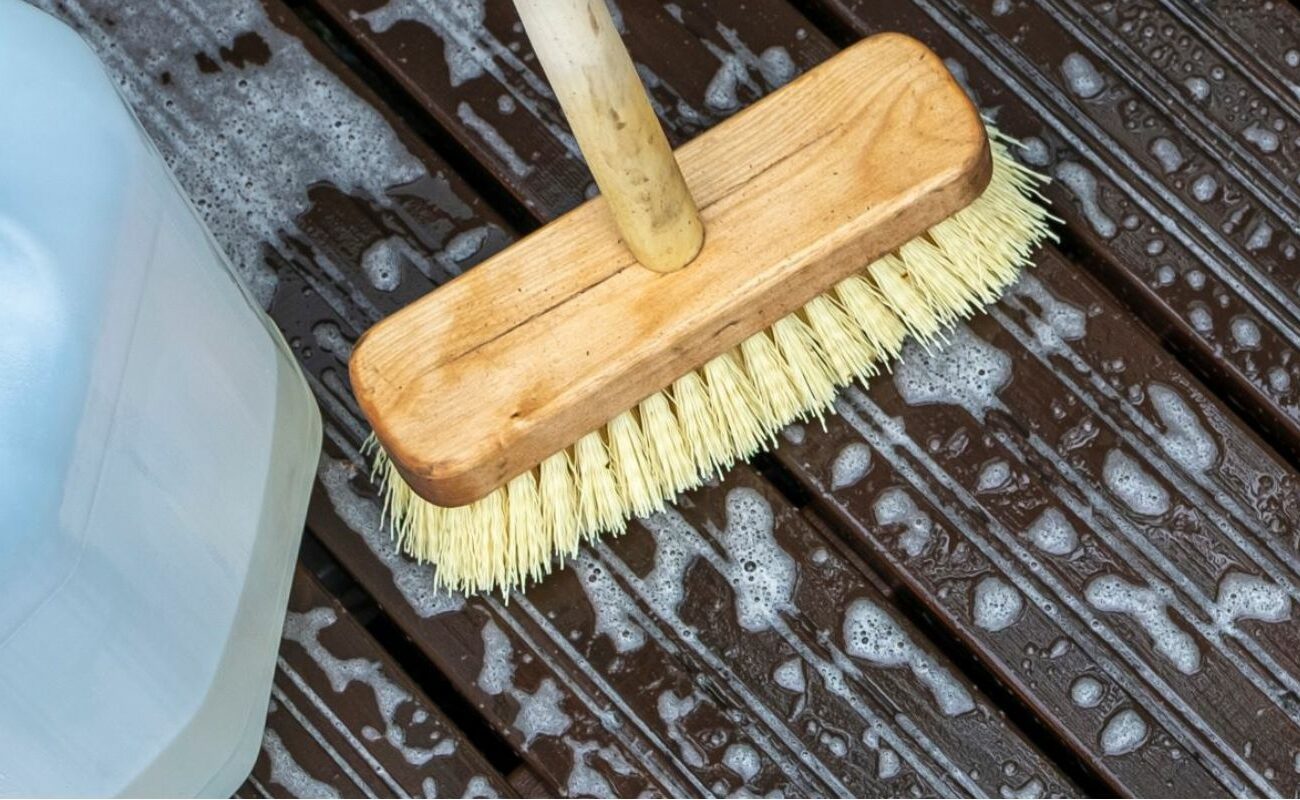 Dark Brown Composite Decking