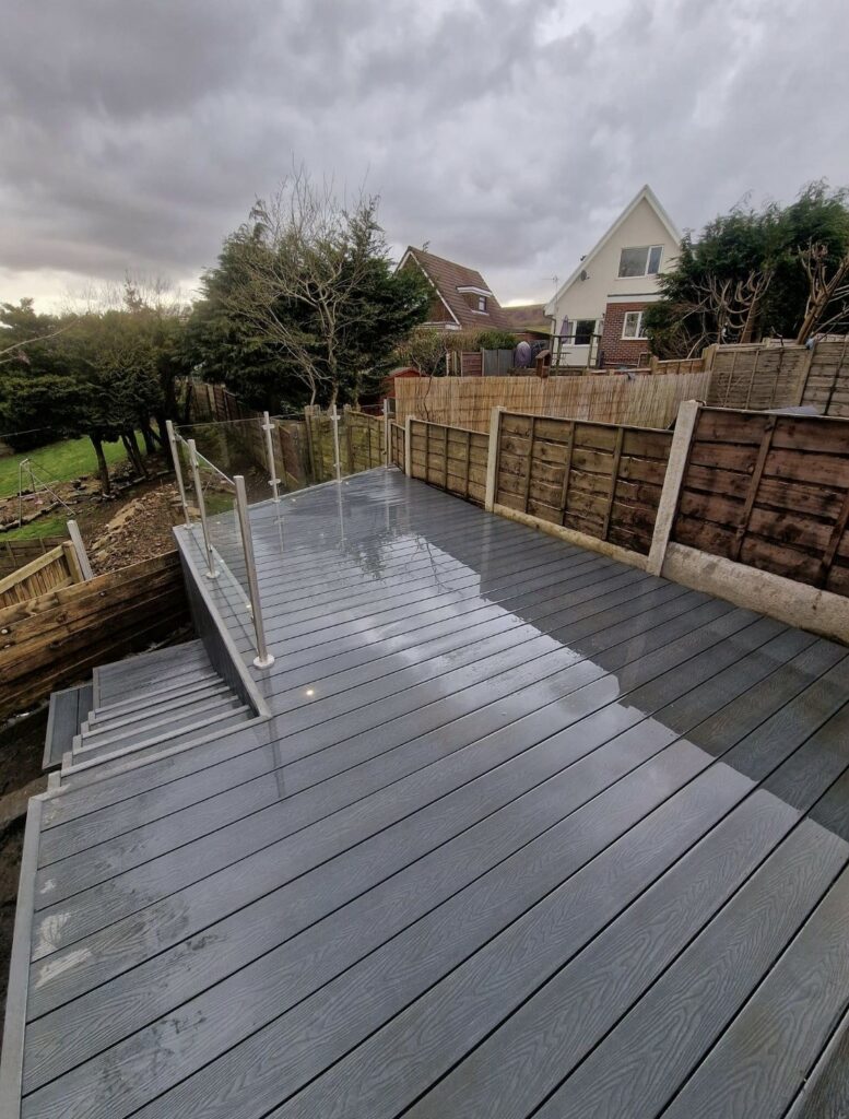 Grey Composite Decking