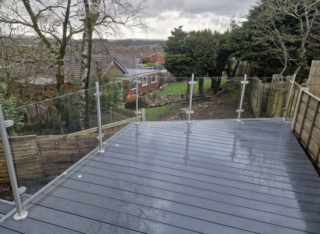 Black Composite Decking