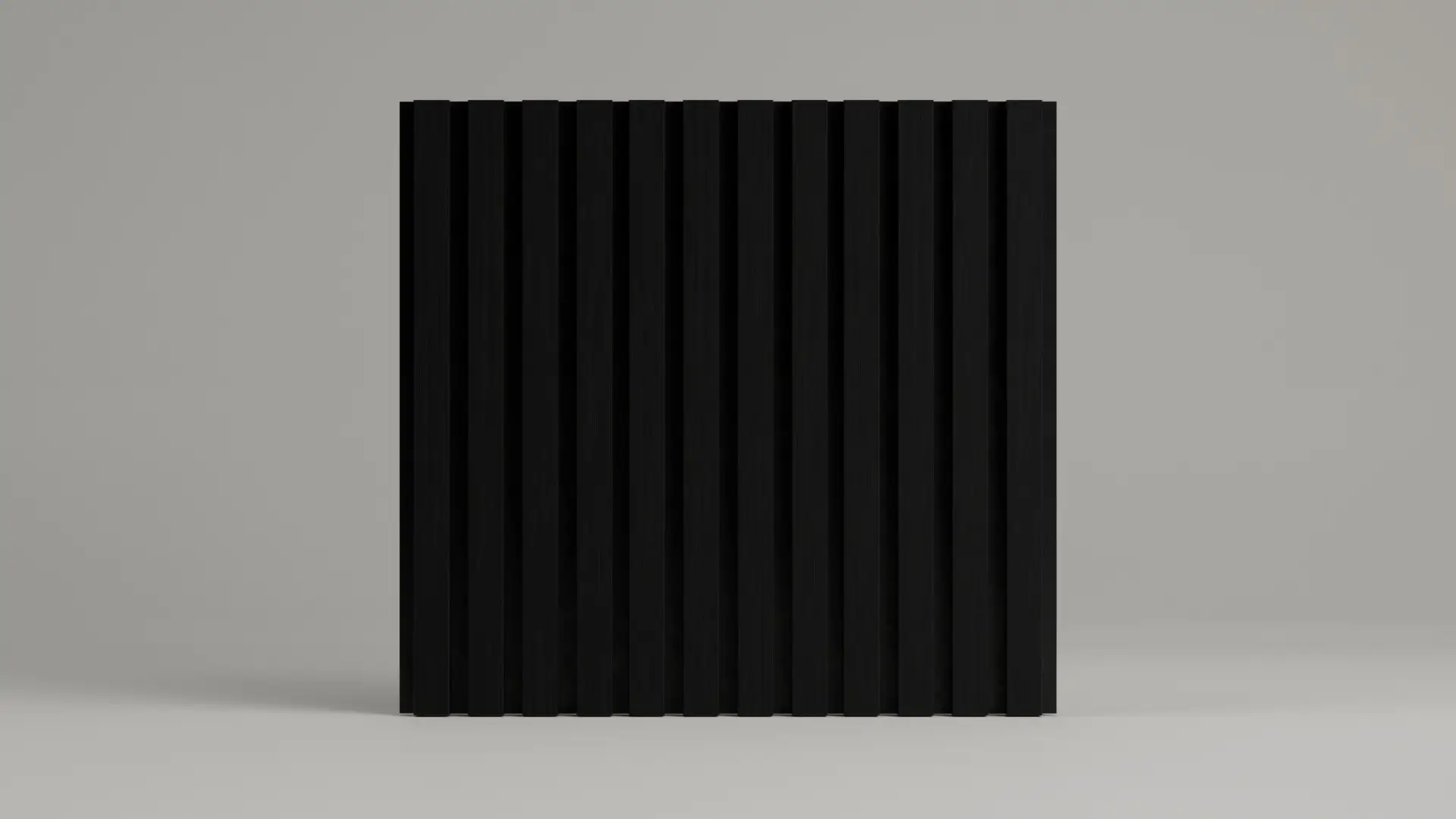 3m Black Castellated Exterior Cladding