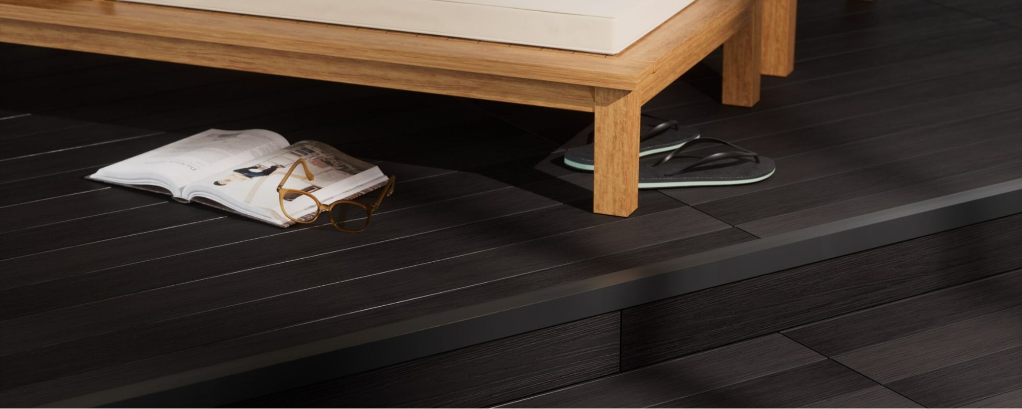 Black Composite Decking