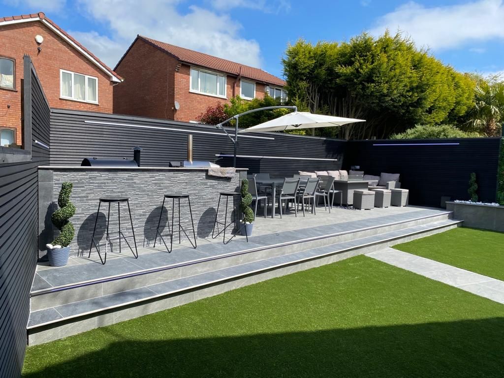 Black Composite Fencing