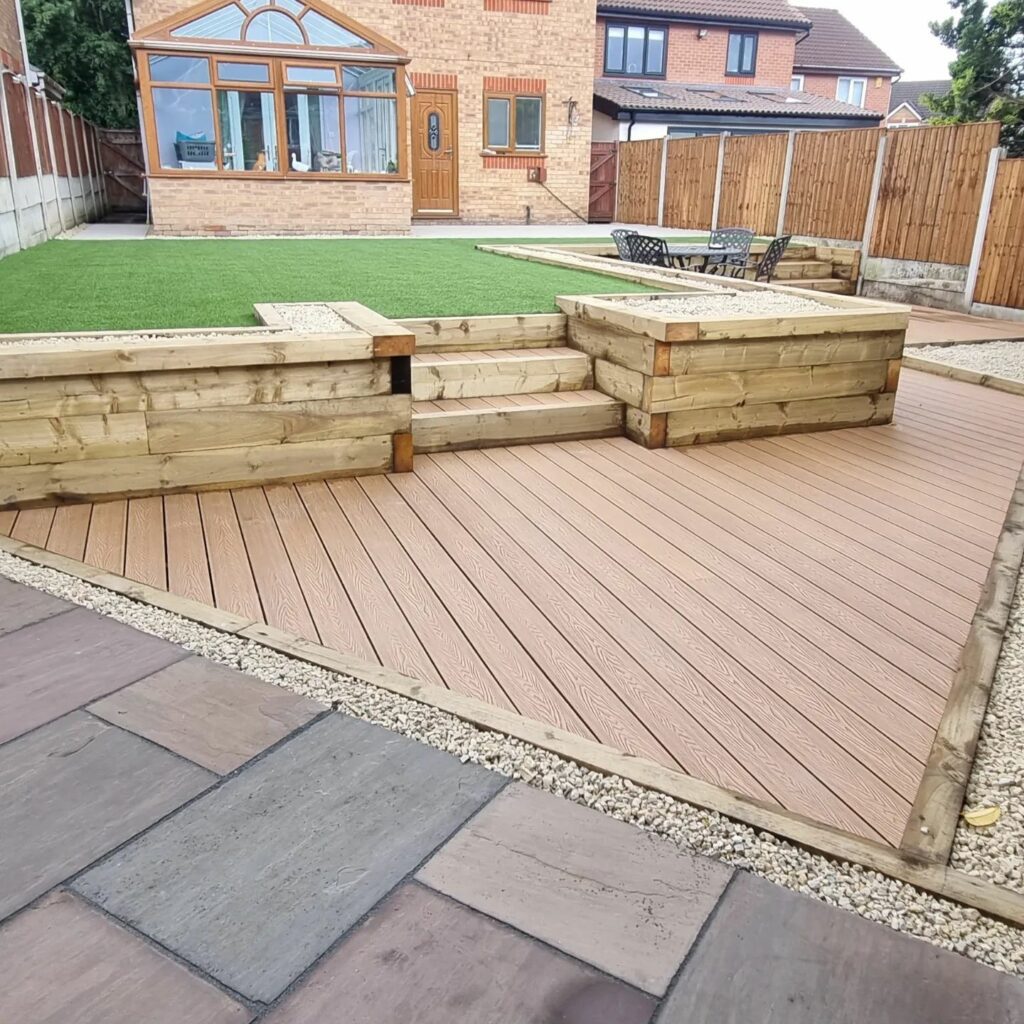 Brown Composite Decking