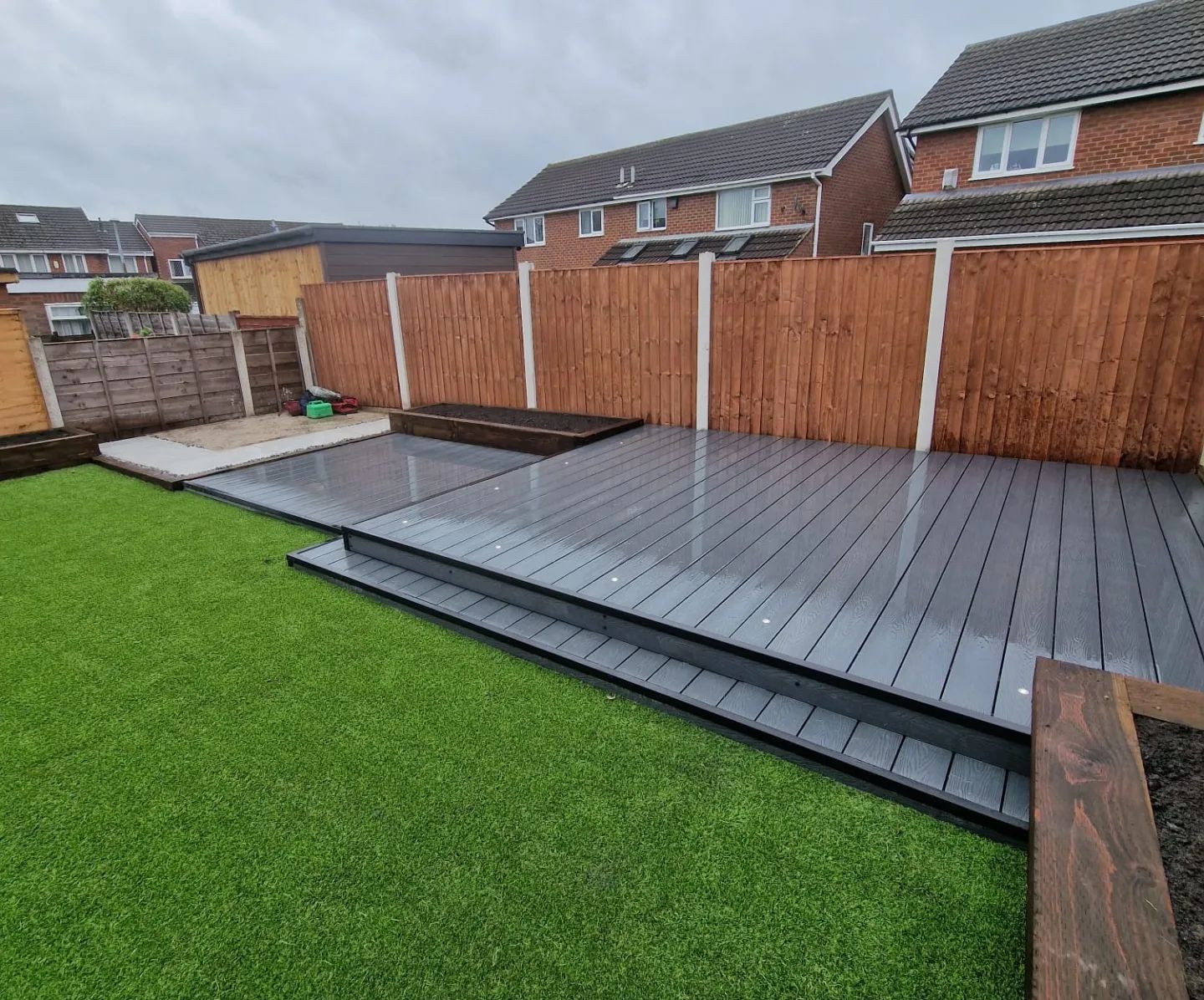 Grey Composite Decking