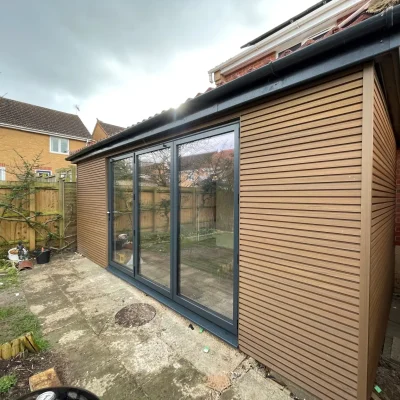 3m Sand Castellated Exterior Cladding