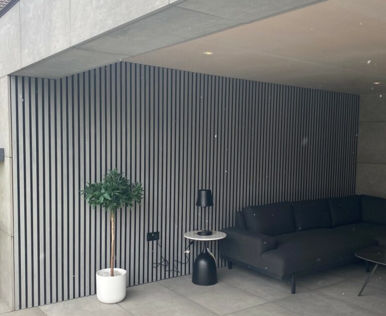 Grey Composite Cladding