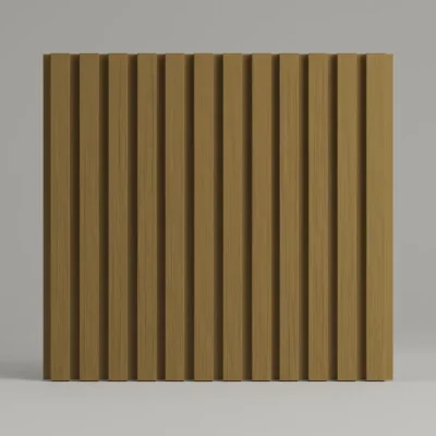 3m Natural Oak Castellated Exterior Cladding