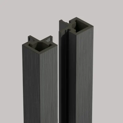 Exterior Cladding Corner Trims Grey