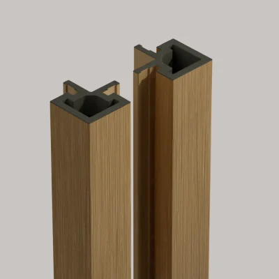 Exterior Cladding Corner Trims Natural Oak
