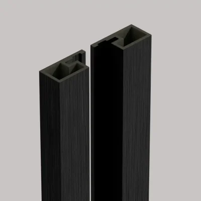 Exterior Cladding Start Trims Black