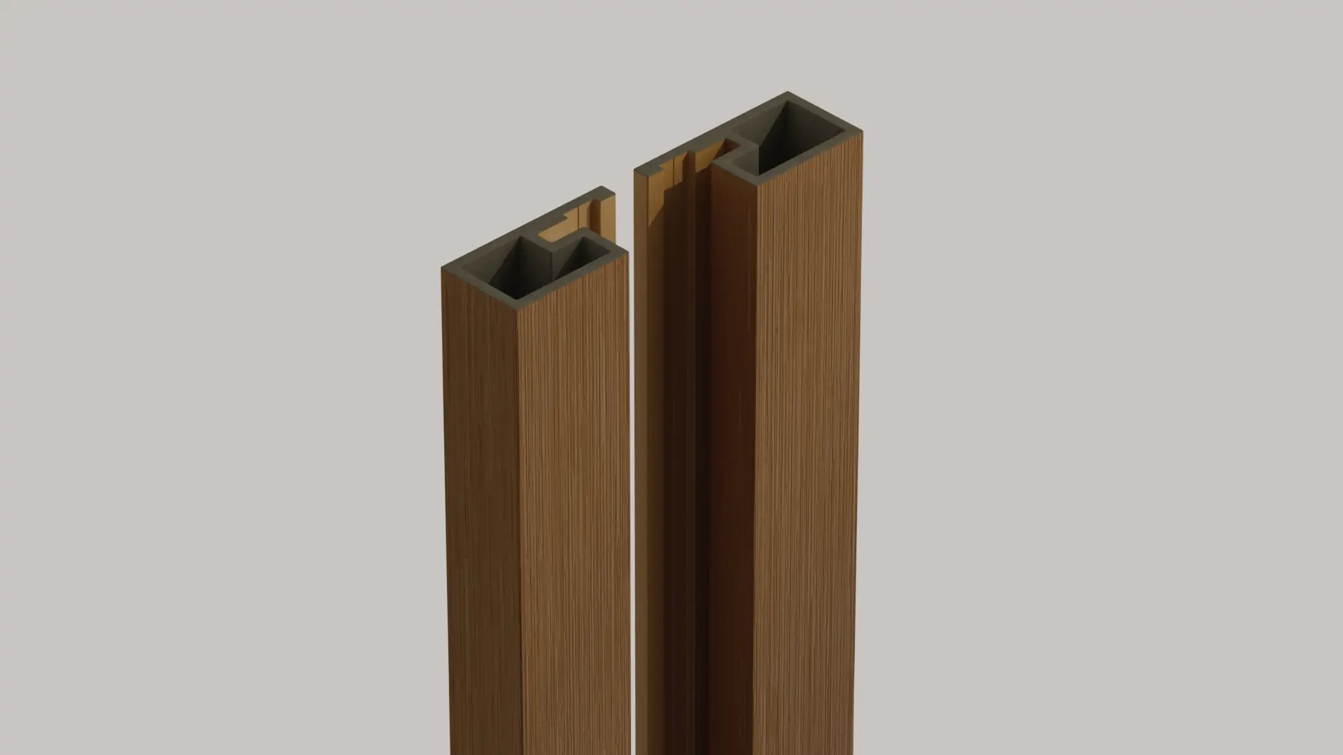 Exterior Cladding Start Trims Mocha